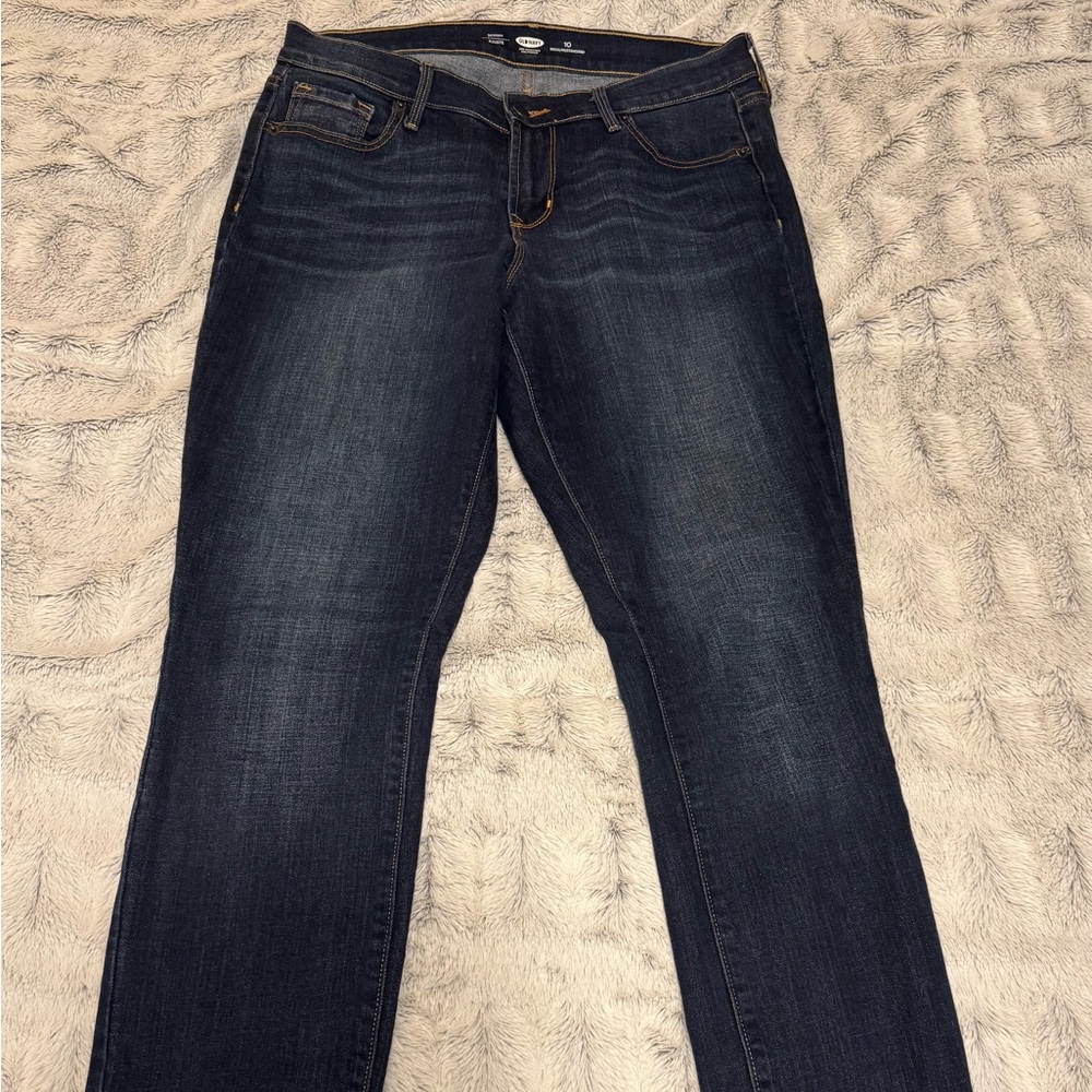 Old Navy Women's Dark Blue Skinny Leg Jeans